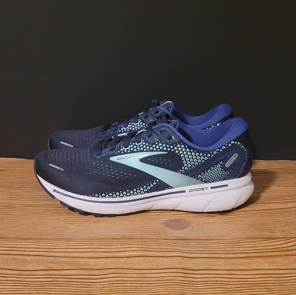 Brooks Shoes - Brooks Ghost 14 running shoes womens size 9 D Wide sneakers